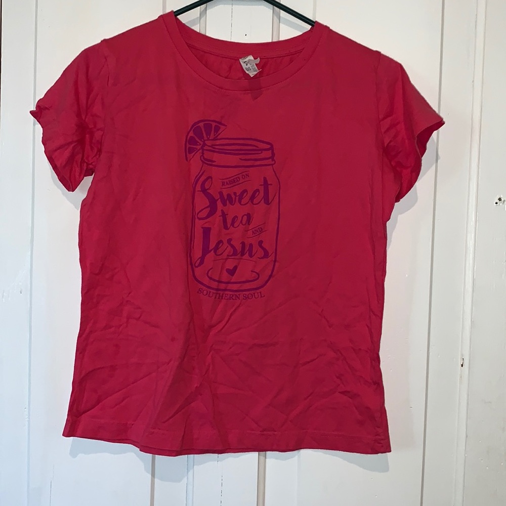 L.A.T. - sweet tea and Jesus tee